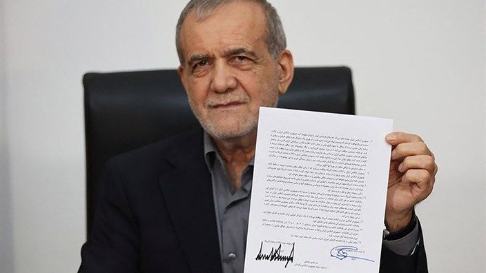 Massud Peseschkian, iranischer Präsident mit Rahmenabkommen