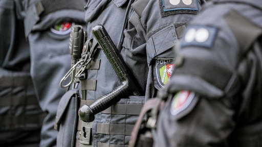 Polizeieinsatz. Symbolbild