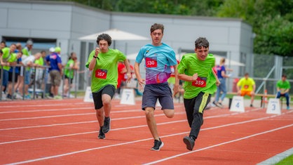 100 Meter Lauf bei den Special Olympics 2026