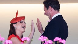 Princess Eugenie mit ihrem Ehemann Jack Brooksbank beim Pferderennen in Ascot