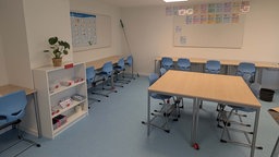 Blick in ein Klassenzimmer der jüdischen Grundschule in Dortmund. 