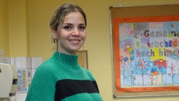 Grundschullehrerin Yara Arslan aus Syrien unterrichtet an einer Schule in Minden