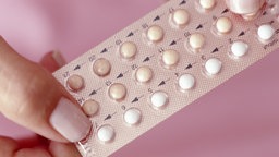 Eine Blister-Verpackung der Antibaby-Pille