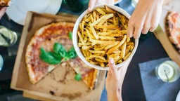 Pizza und Pommes sind bei vielen Kindern beliebt