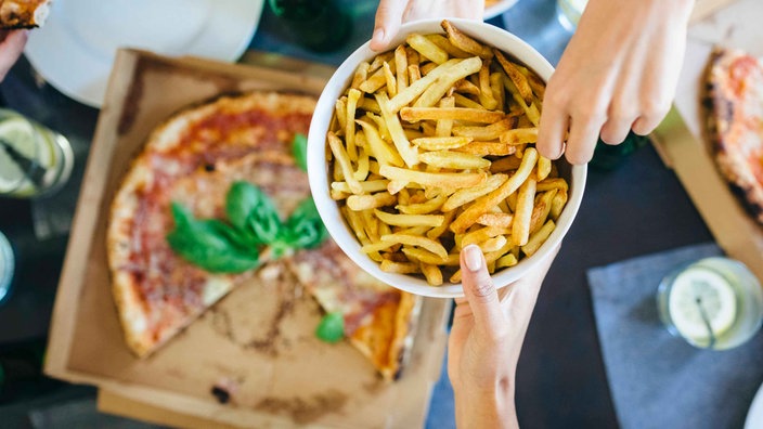 Pizza und Pommes sind bei vielen Kindern beliebt