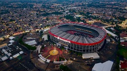 Das Aztekenstadion, Austragungsort des Eröffnungsspiels der FIFA Fussball-Weltmeisterschaft 2026