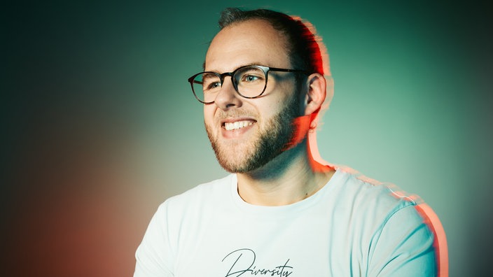 Der Comedian und Musiker Sven Bensmann