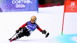 Anna-Lena Forster gewinnt Gold im Riesenslalom bei Paralympics, 12.03.2026.