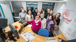 Blick in das Studio von Antenne Bethel.