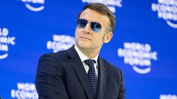 Emmanuel Macron beim 56. Weltwirtschaftsforum, 23.01.2026.