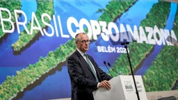 Friedrich Merz beim Weltklimakonferenz COP30, 07.11.2025. 