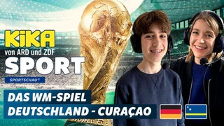 Niklas (13) kommentiert das Auftaktspiel Deutschland vs. Curaçao am 14. Juni 2026.