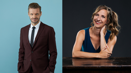 Florian Schroeder und Sarah Hakenberg 