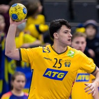 Schwedens Nikola Roganovic in Aktion