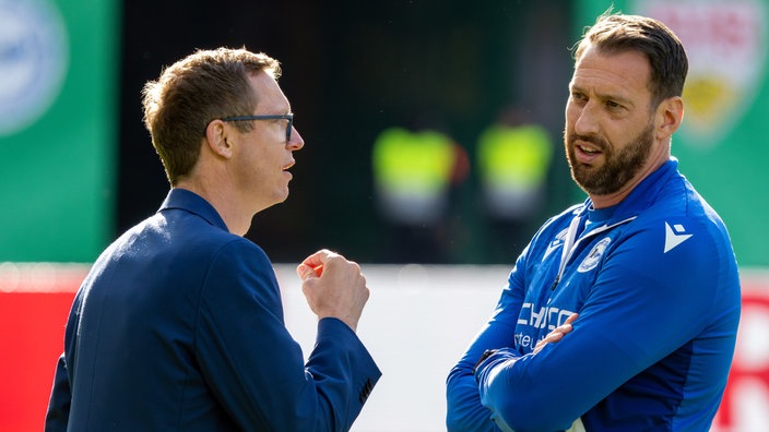 Mitch Kniat (r.) und Michael Mutzel (l.)