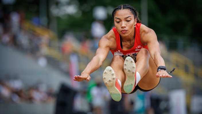 Die Leichtathletin Samira Attermeyer