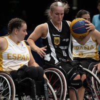 Lisa Bergenthal bei den World University Games in Aktion