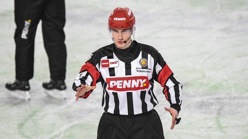 Andre Schrader in einer DEL-Partie