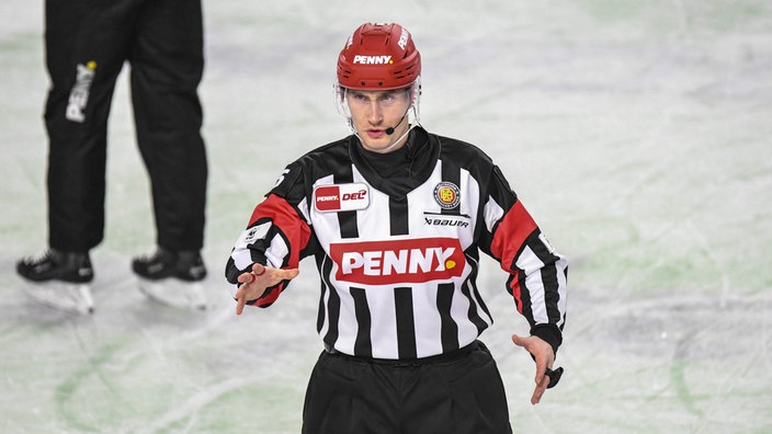 Andre Schrader in einer DEL-Partie