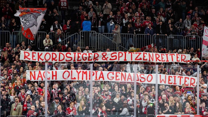 Banner der Haie-Fans