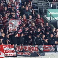 Die Fans der Kölner Haie in Berlin