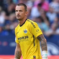 Manuel Riemann im Trikot des SC Paderborns in Aktion