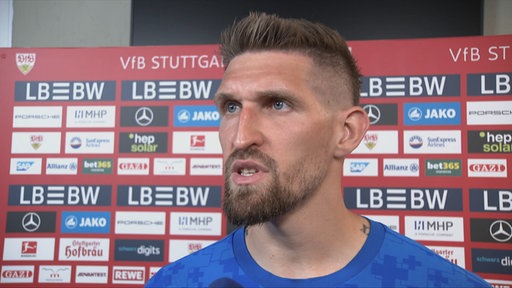 Robert Andrich nach dem Spiel gegen Stuttgart im Interview