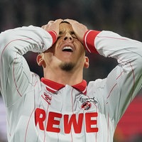 Enttäuschung bei Kölns Said El Mala nach der Niederlage gegen Köln