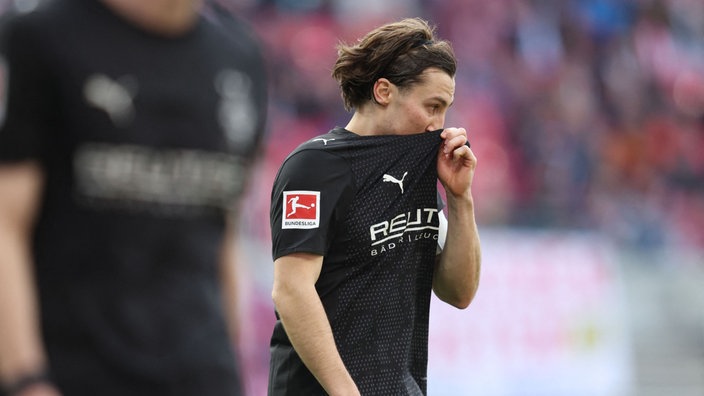 Rocco Reitz im Spiel gegen Leipzig