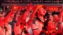 Entsetzte Fans beim Public Viewing in Recklinghausen