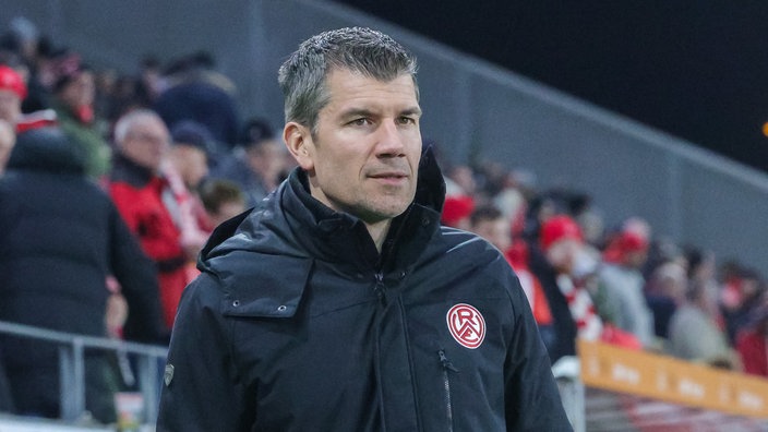 Marcus Steegman vor dem Spiel gegen Wehen Wiesbaden