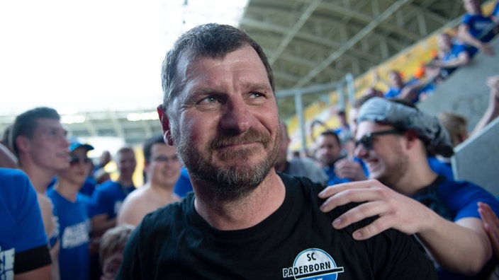 Steffen Baumgart feierte 2019 mit dem SC Paderborn den Aufstieg. 