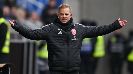Markus Anfang, Trainer von Fortuna Düsseldorf.