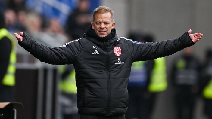 Markus Anfang, Trainer von Fortuna Düsseldorf.