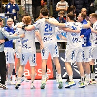Jubel bei den Spielern aus Minden