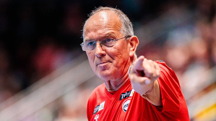Jörn-Uwe Lommel, Trainer des Handball-Zweitligisten ASV Hamm-Westfalen.