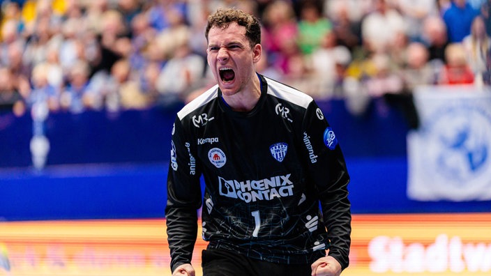 Constantin Möstl, Keeper des TBV Lemgo Lippe.