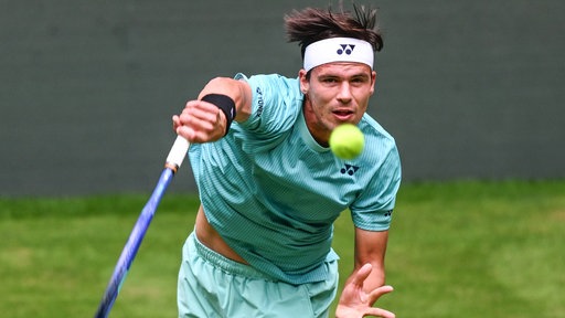 Daniel Altmaier bei den Terra Wortmann Open in Halle