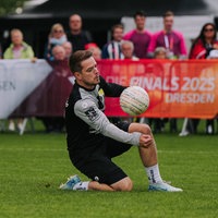 Kevin Schmalbach von der TSV Hagen 1860 in Aktion