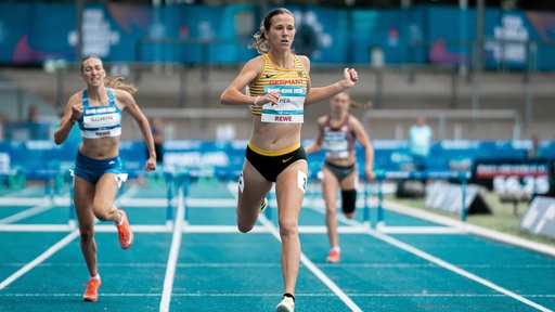 Sabrina Heil bei den World University Games in Aktion