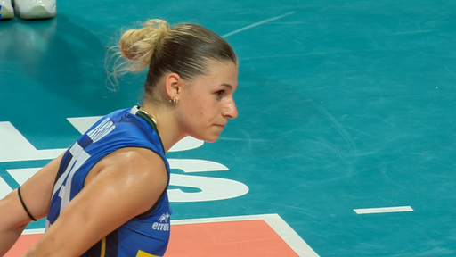 World University Games: Finale der Volleyballerinnen - Italien gegen Japan 