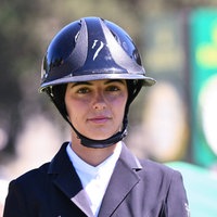 Die französische Springreiterin Nina Mallevaey (Archivbild).