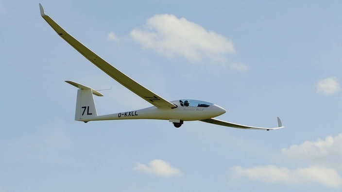 Ein Segelflieger