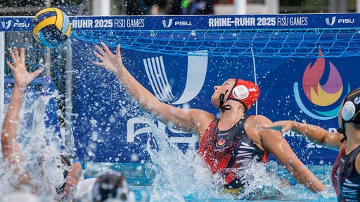 Deutschlands Wasserballerinnen bei den World Universtiy Games 