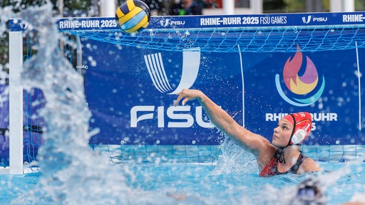 Deutschlands Wasserballerinnen bei den World Universtiy Games 