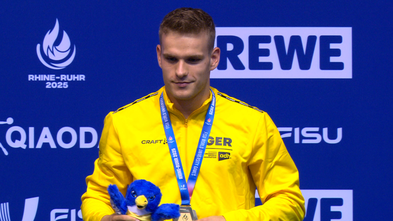 Wasserspringer Moritz Wesemann bei den World University Games