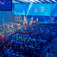 Die Abschlussfeier der World University Games 2025