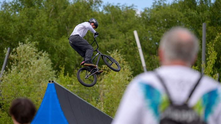 BMX-Rider bei den Ruhrgames