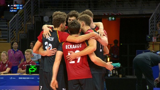 Die deutschen Volleyballer bei den World University Games 