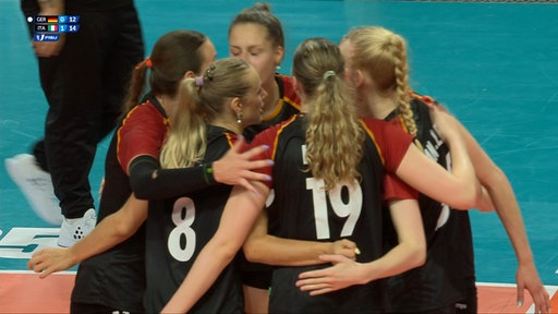 Die deutschen Volleyballerinnen bei den World University Games 
